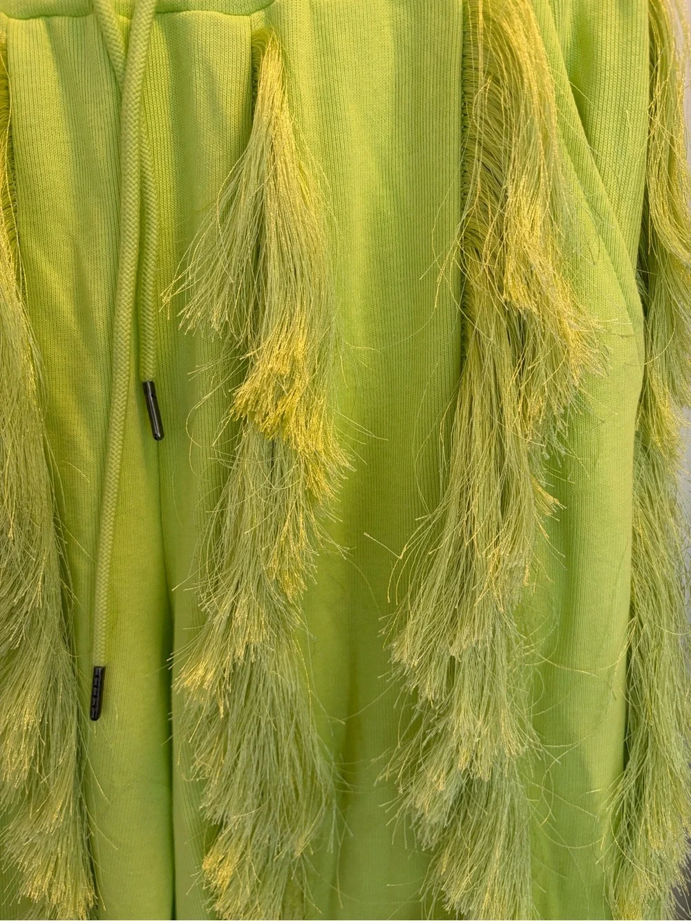 Minaa Monroe Over The Top Fringe Pants Size Small